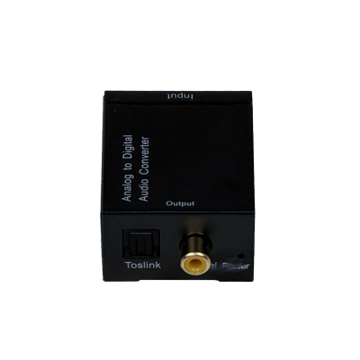 COAXIAL-TOSLINK. Convertidor BiDireccional RCA-H-Coaxial Audio-Optico-Toslink SPDIF