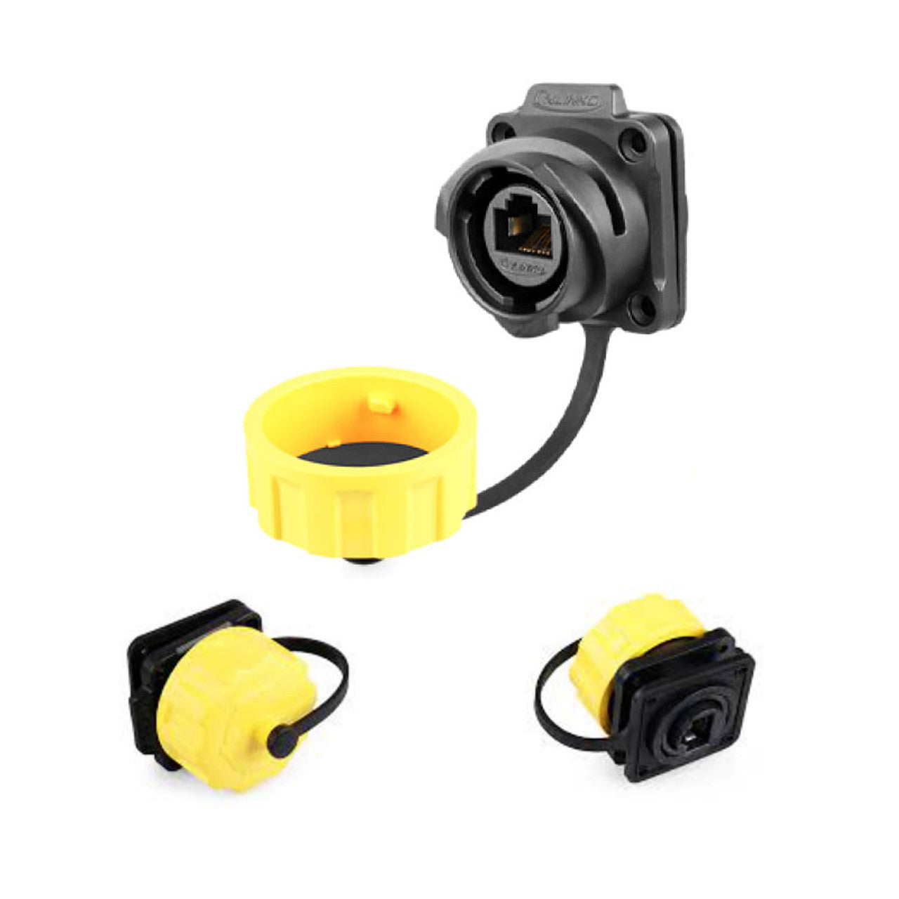 Conector Serie YM-24 CNLINKO(RJ45 Hembra Rosca o Tornillos)