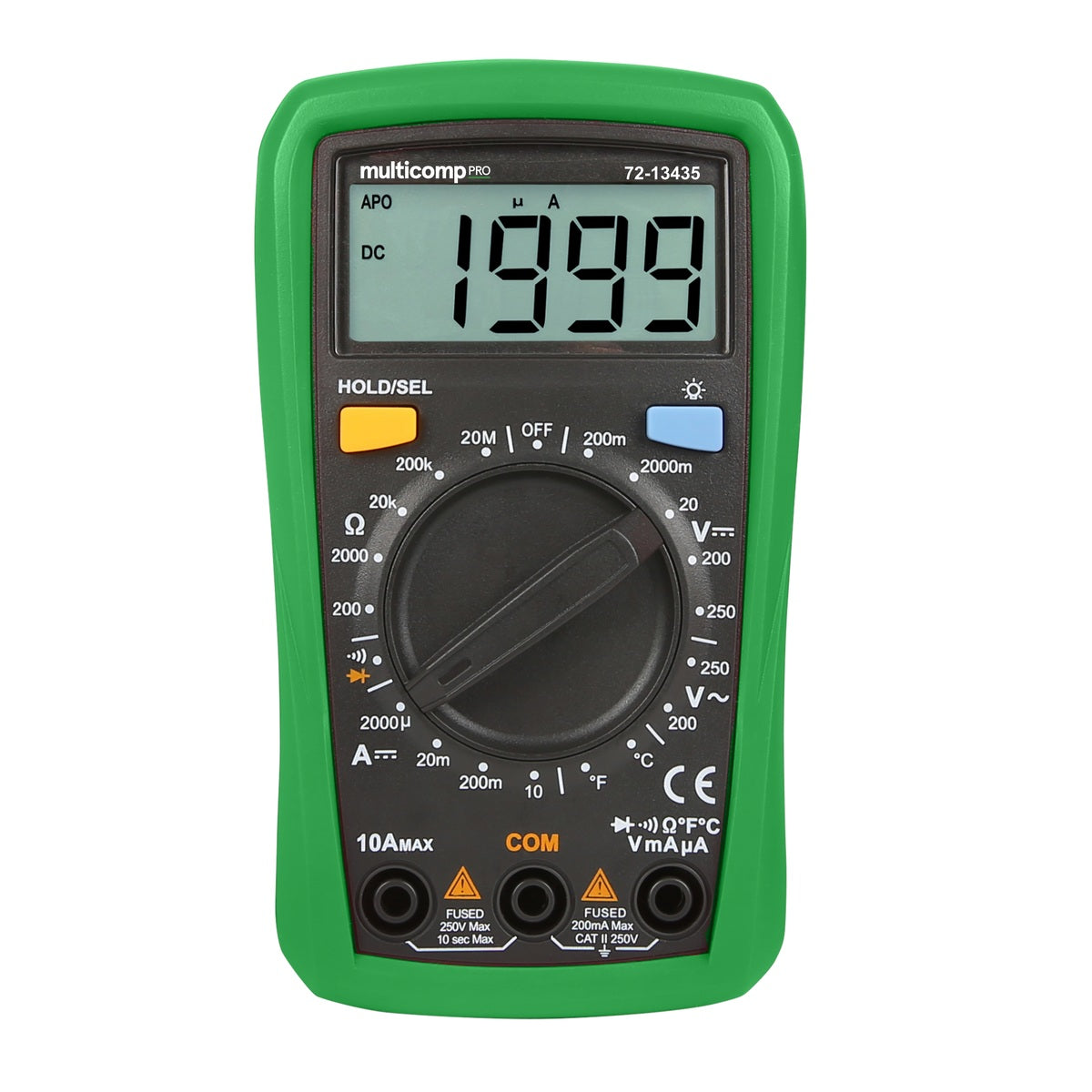 Polímetro Digital Portátil Multicomp Pro 72-13435