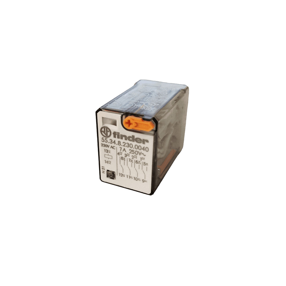 Contactor Industrial de 4 Polos Conmutables 7A 230Vca – Finder