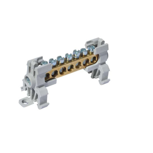 Bloques de Conexión 6.5x9mm² monofásicos 10 terminales 2/8 – Onka