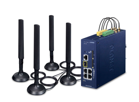 Puerta de Enlace Celular Industrial 5G NR con 1 Puerto 1000X SFP
