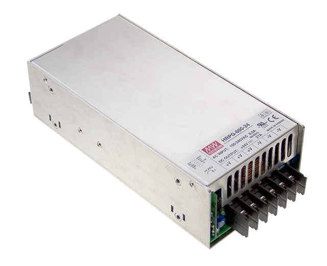 Fuente de poder Gabinete 600W 1 Salida opción N3 peak HRP-600 - Convencional - 48V