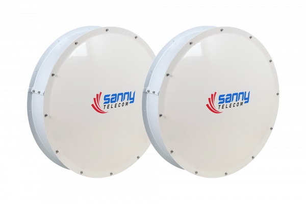 RAD-2C. SANNY Par Curvo 650mm 2-Soportes Cubierta Domo Protector Radomo para DISH-5G30