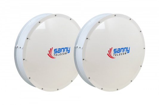 RAD-2C. SANNY Par Curvo 650mm 2-Soportes Cubierta Domo Protector Radomo para DISH-5G30