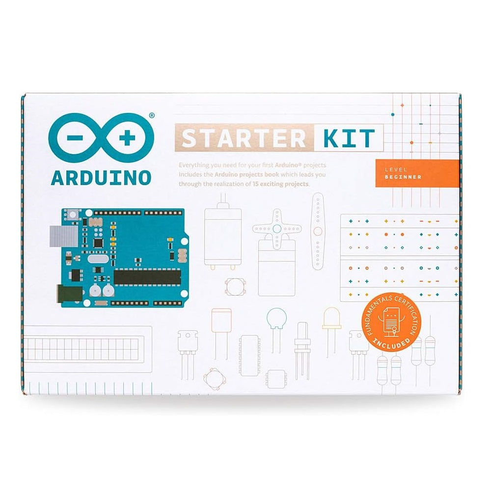 Kit iniciación Arduino con documentación en español y validación de autenticidad