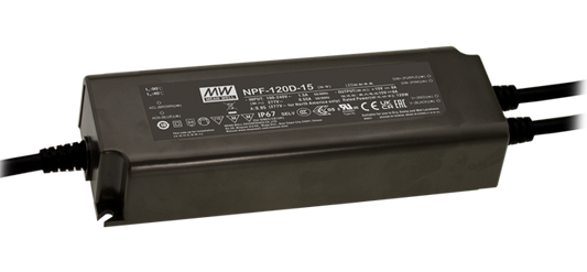 Driver LED plástico corriente dimmer 3 en 1 PFC 120W NPF-120D - 6A