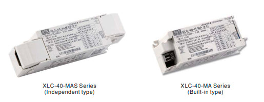 Controlador LED de potencia constante de múltiples etapas de 40 W - carcasa integrada