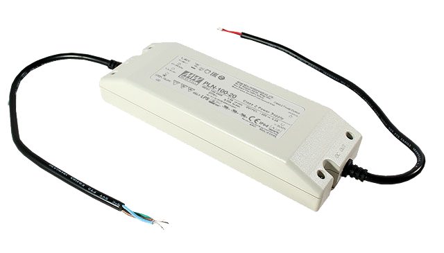 Driver LED plástico voltaje PFC 100W PLN-100 - 36V