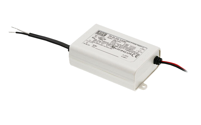 Driver LED plástico corriente PFC 25W PLD-25 - 350mA (comúnmente usado)