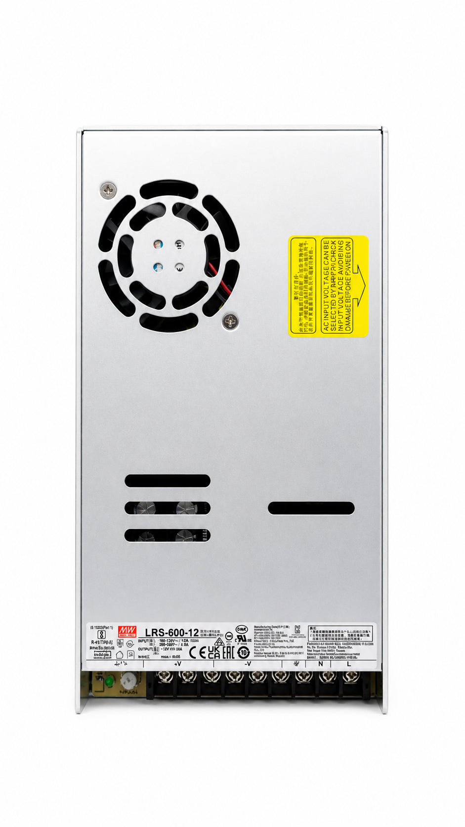 Fuente de poder gabinete voltaje 600W LRS-600 - 48V