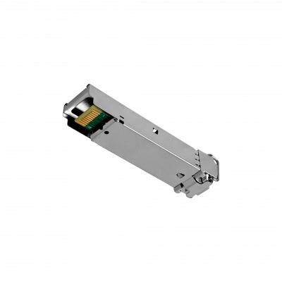 HS-31DLC20D MIKROTIK Transceptor SFP 2,5G 2-LC 20 km monomodo 1330 nm, velocidad 2,5 Gbps, con DDM