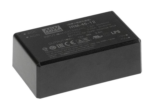 Fuente de poder modular 45W IRM-45 - Bloque Terminal - 15V