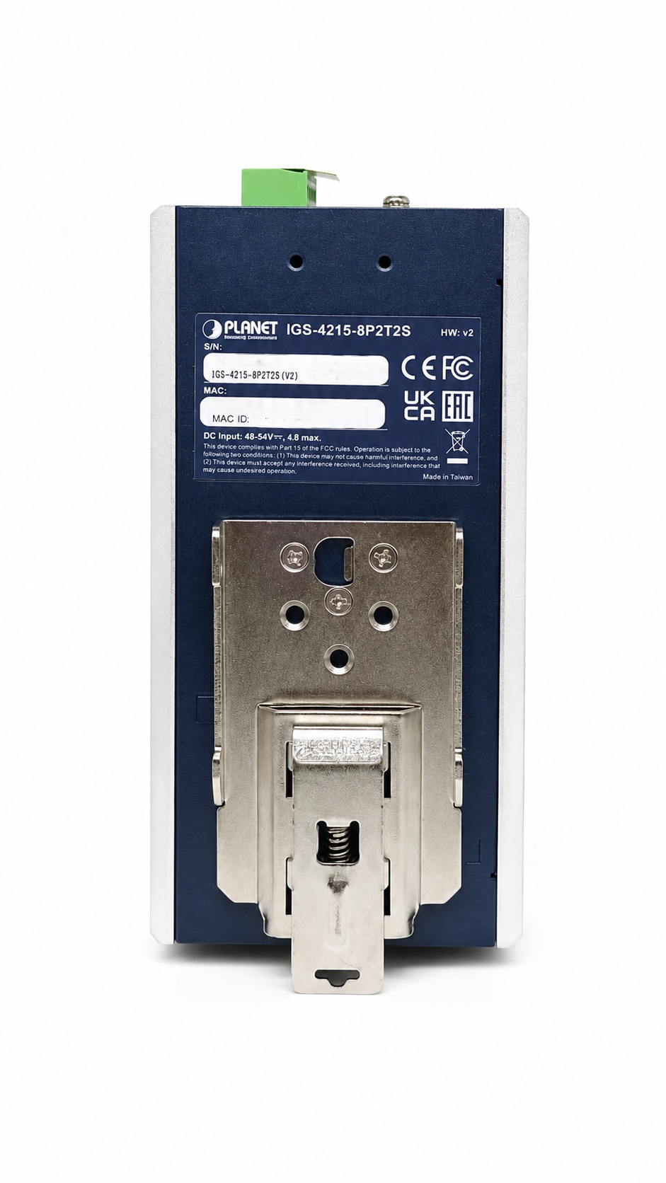 Switch Industrial Industrial de 8 Puertos 10/100/1000T 802.3at PoE + 2 Puertos 10/100/1000T + 2 Puertos 100/1000X SFP administrado (-40~75 Grados C)