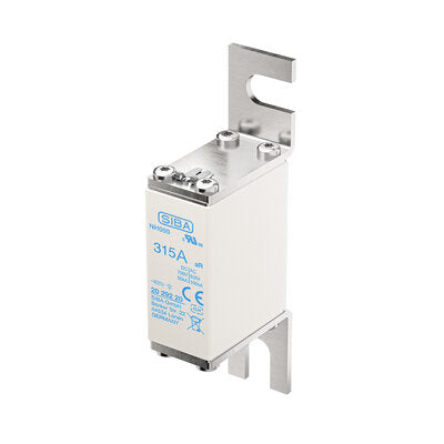 Fusible SIBA Ultra rápido, tamaño NH000, curva aR, DC 700V 250A