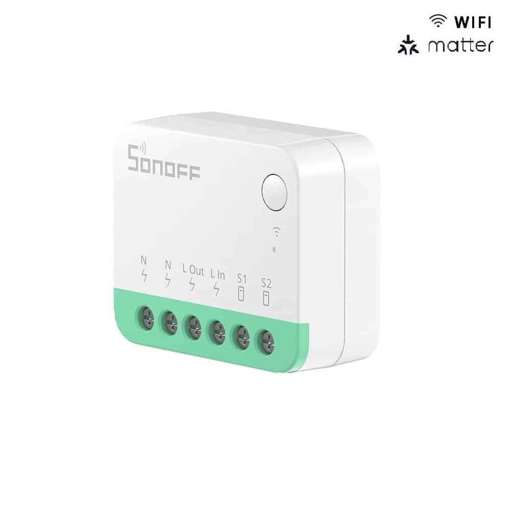 Conmutador de Red Inteligente Sonoff Mini Extreme MINIR4M (Funciona con Matter)