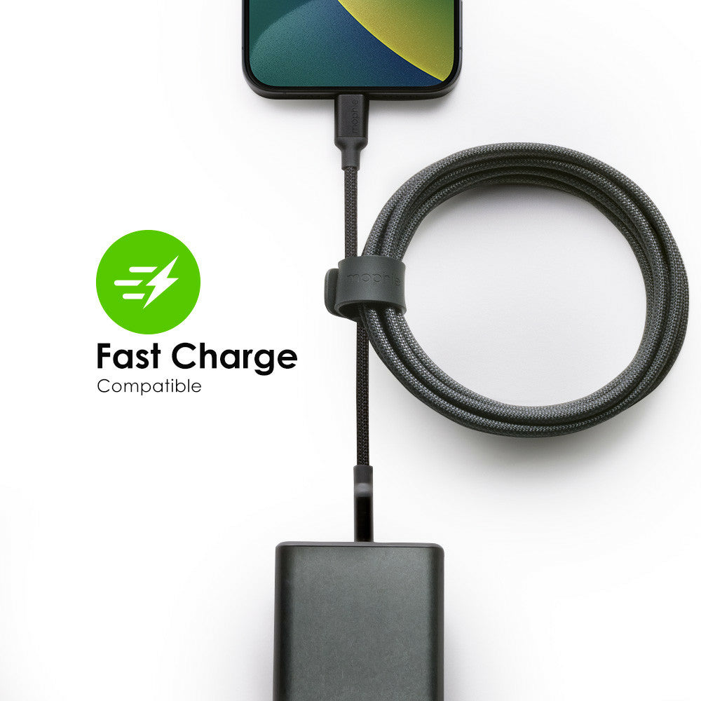 Mophie Cable - Mophie USB-C to Lightning Charge Cable 3m (Empaque dañado)