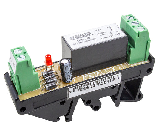 Interfaz de Relé 1 Reversible (SPDT) 8A - 48VCA/VCC