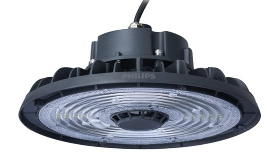 LUMINARIA LED UFO 150W 6500K 21000Lm IP65 COLOR NEGRO MODELO BY320P G2