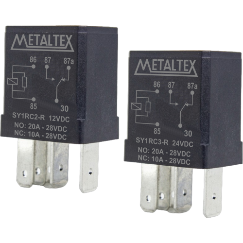 Relé automotriz SPDT 20A serie SY - 24VDC