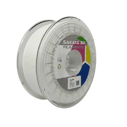 Material de Impresión PLA HR-870 Tonalidad Blanca 1.75mm 2.5kg – Sakata 3D