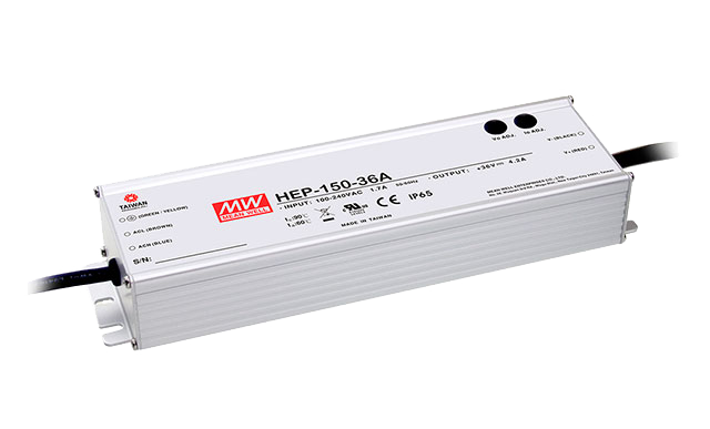 Fuente de poder entorno hostíl 150W HEP-150 - A - Ajuste Potenciómetro (Io) - 15V