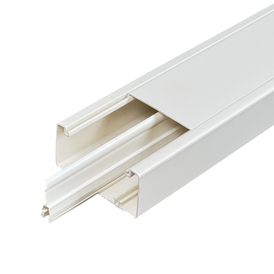 QN1W LINKCHIP Conducto PVC 100x50mm Blanco Divisor y Cubierta 2 metros CC-10050-W.