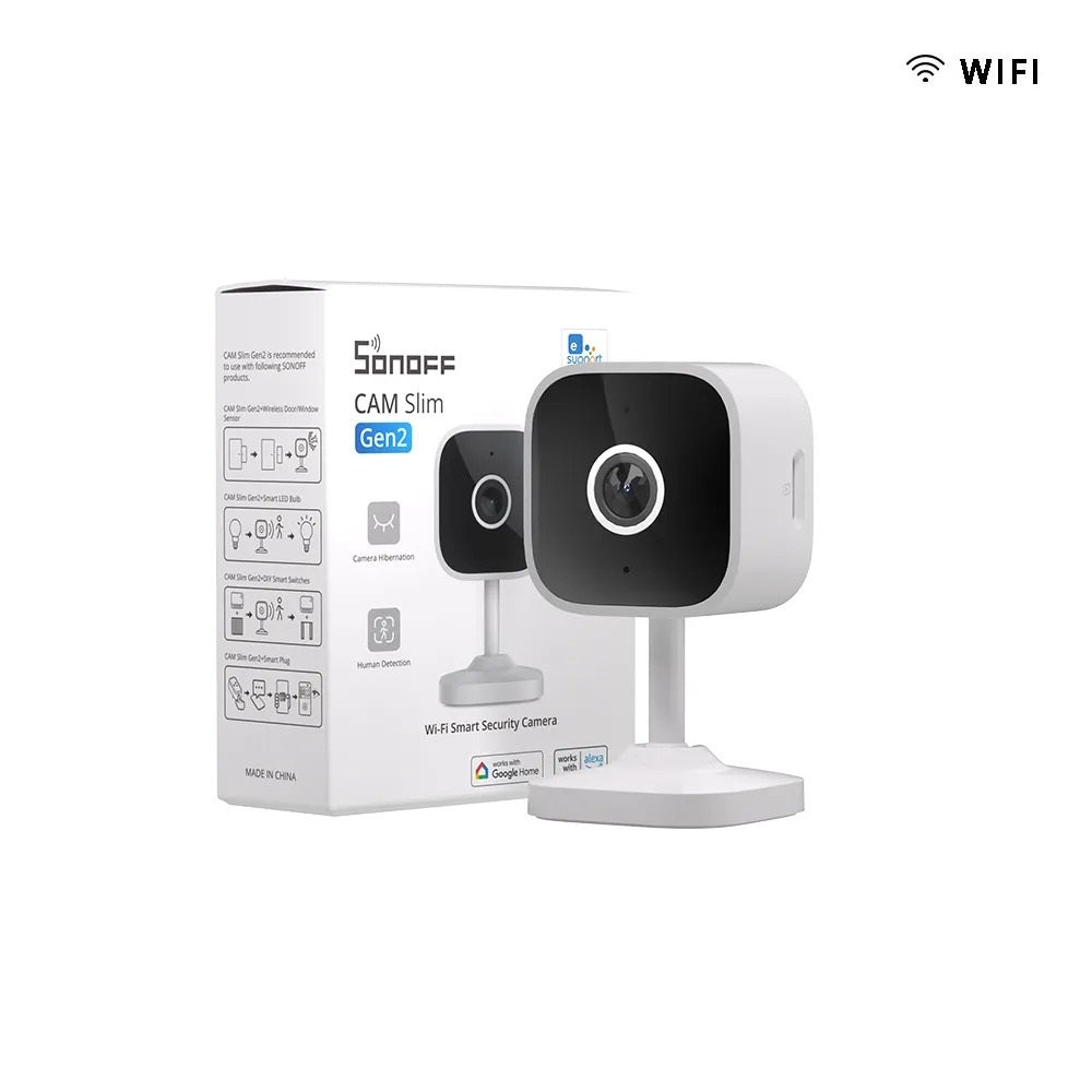 Cámara Vigilancia Inalámbrica Resolución Full HD – Sonoff CAM Slim Generación 2