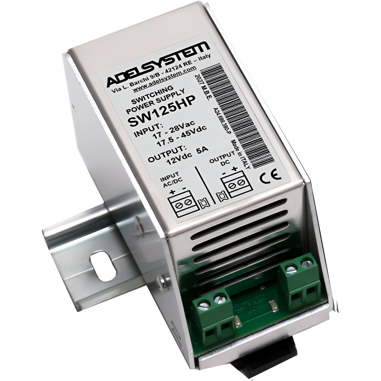 AC-DC/DC Converters (Low Voltage Line) In:24Vac / 40Vdc Out:12V 5A Not Isolated