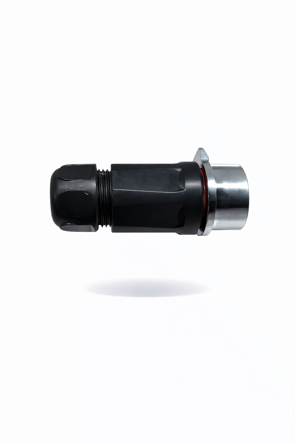 Conector Circular LP-28 Hembra 2 Pines Volante-Volante Plástico-Metal con Bloqueo