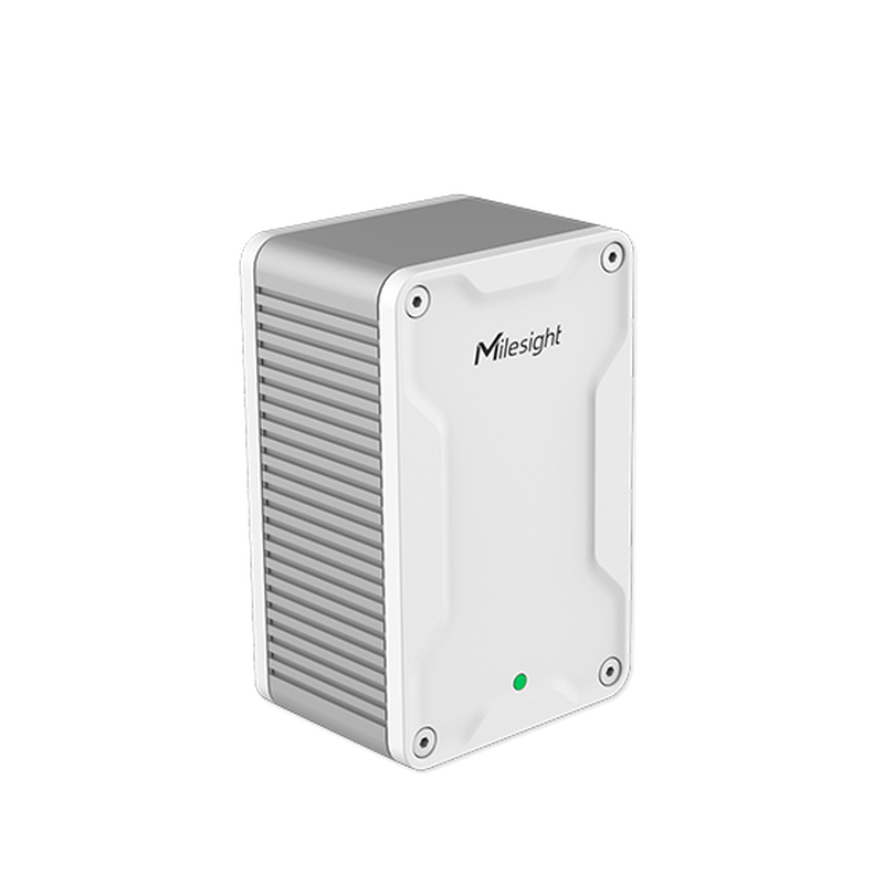Sistema de energía continua industrial Milesight UPS01-M12 – Dispositivo IoT con batería de 2000mAh y clasificación IP67