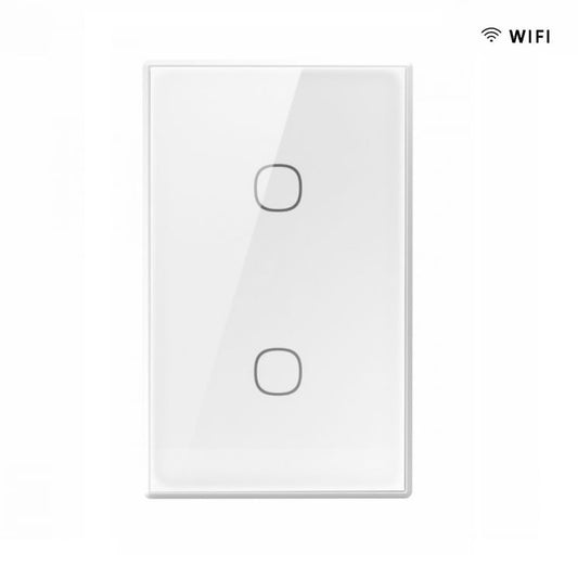 Conmutador inalámbrico mural Sonoff TX Gen2 dual con soporte Matter