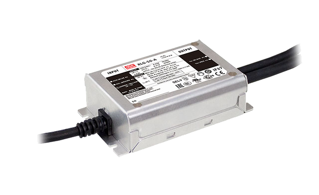 Driver LED metal de potencia PFC 50W XLG-50 - AB - Ajuste Potenciómetro (Io) + 3 en 1