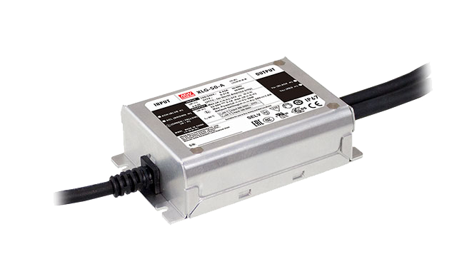Driver LED metal de potencia PFC 50W XLG-50 - A - Ajuste Potenciómetro (Io)