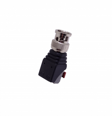 BNCM-2PIN Conector BNC-Macho a Regleta-2-pin Adaptador