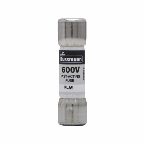Fusible Bussmann KLM (10x38mm) Midget Fuses,  600Vac/dc, 1⁄10–30A, rápido - 25A