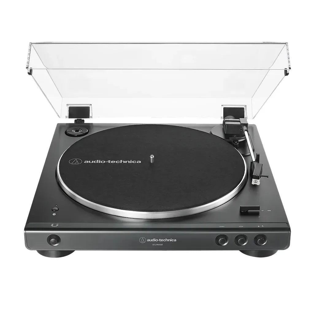 Giradiscos con conectividad Bluetooth marca Audio-technica modelo AT-LP60XBT
