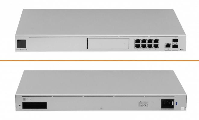 UDM-SE-LIQ. DE SEGUNDA MANO UBIQUITI 128GB 8-1000-PoE 1-2500 2-SFP+10G USP UniFi Cloud Gatew