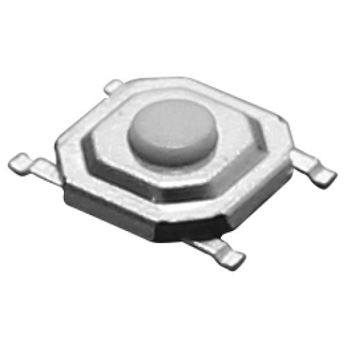 Micro interruptor táctil SMD 5x5mm altura 1.6mm Riel 4000 piezas - Fuerza de operación 160 gramos