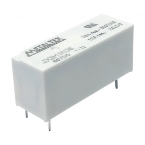 Relé industrial miniatura de potencia SPDT hasta 8A serie JXB - 12VDC