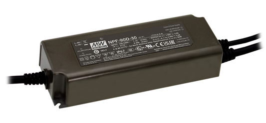 Driver LED plástico corriente dimmer 3 en 1 PFC 90W NPF-90D - 2150mA