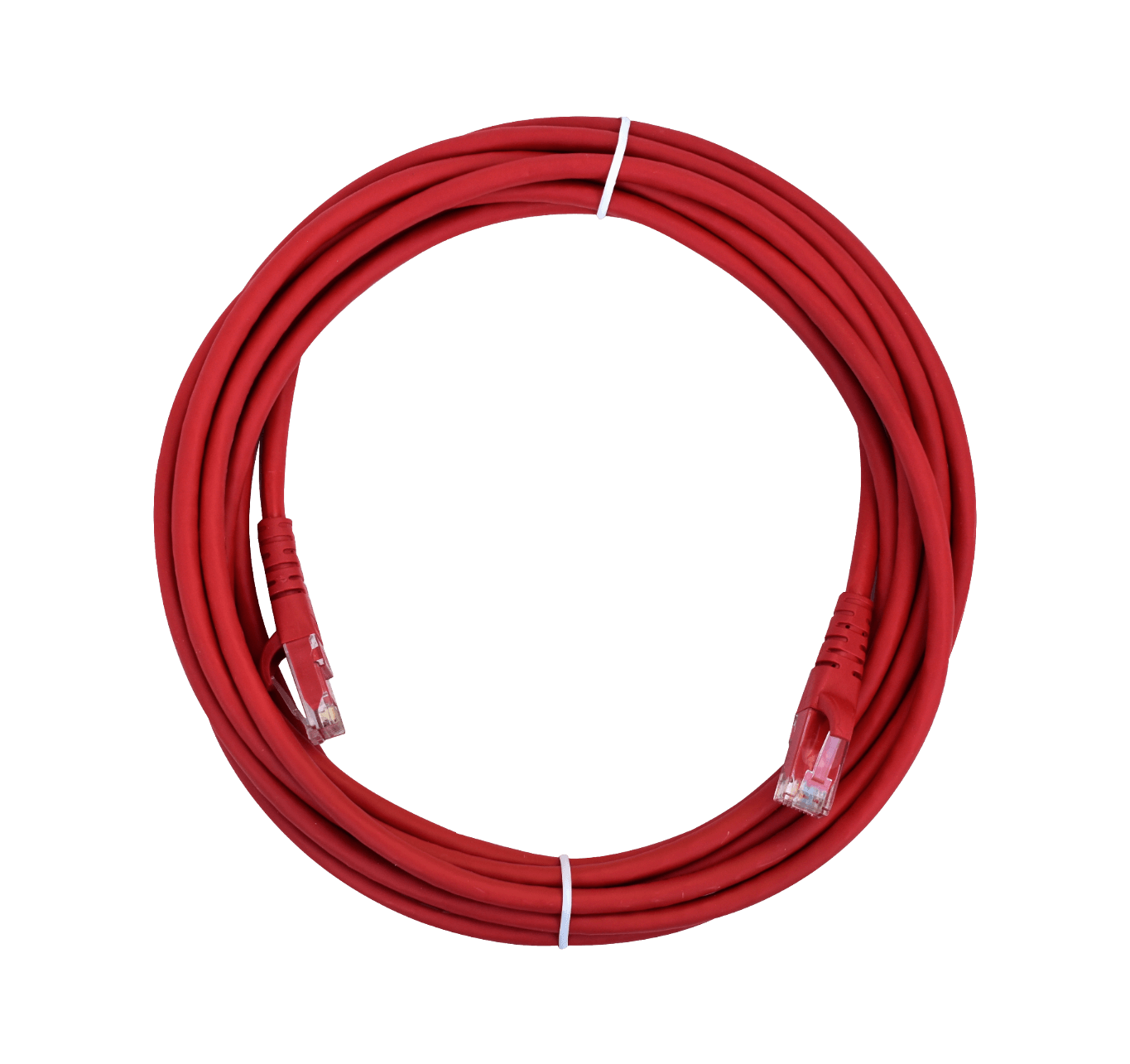 CP6R-40L LINKMADE 4mt Cat6 U/UTP Rojo LSZH Cable de Parcheo Inyectado Multifilar