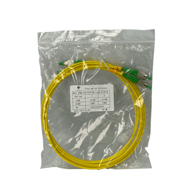 JFSHH2. 2 metros FC/APC a FC/APC Monomodo Dúplex Latiguillo de Fibra 9/125um 3mm