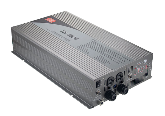 Inversor onda pura con cargador solar 3000W TN-3000 - US - Americano - 12VDC - 110VAC