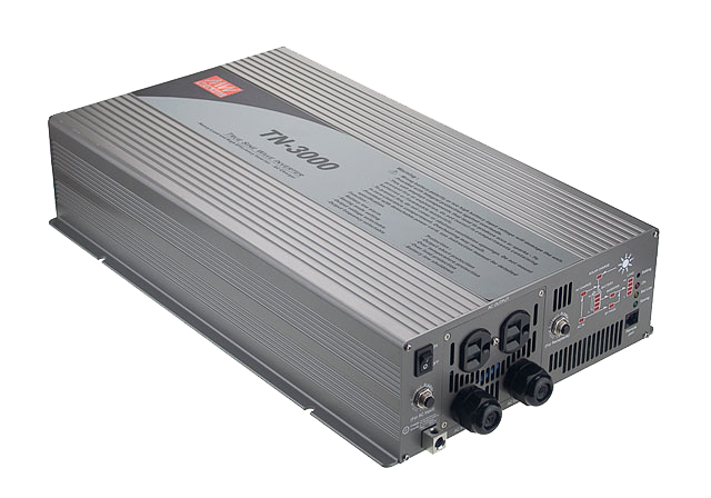 Inversor onda pura con cargador solar 3000W TN-3000 - EU - Europa - 24VDC - 230VAC