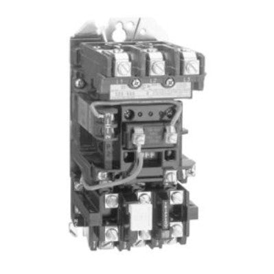Non Reversing Starter,Open Type Non Comb Starter,110V 50Hz, 120V 60Hz,NEMA Size 2, 45A