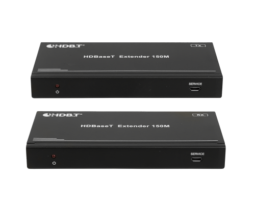 HDMI-150U. Extensor por UTP Cat5e/6 de 150 m para HDMI+IR 1080p, 1 entrada HDMI/2 salidas, incluye fuente 24 Vcc