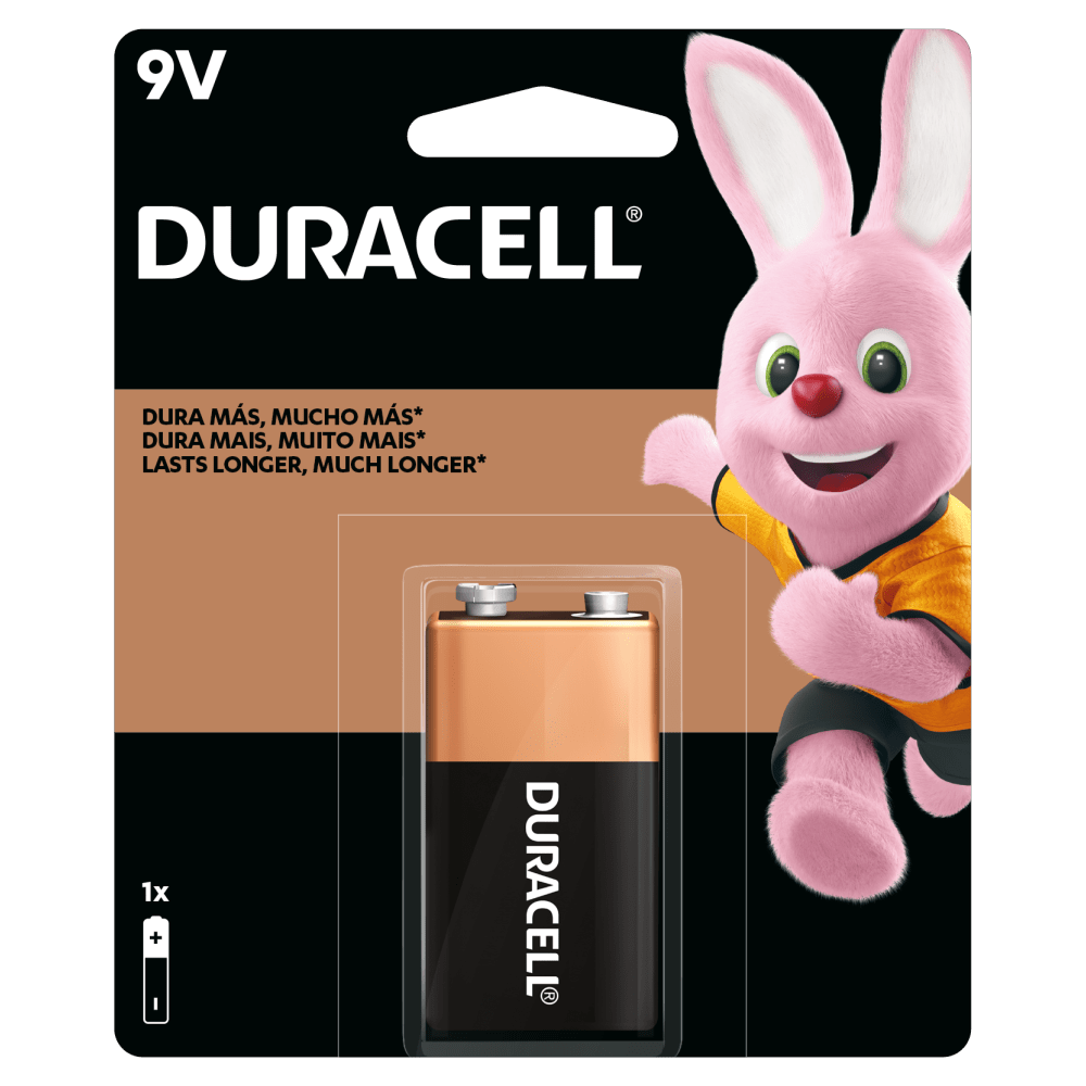 Batería Alcalina Duracell 9V