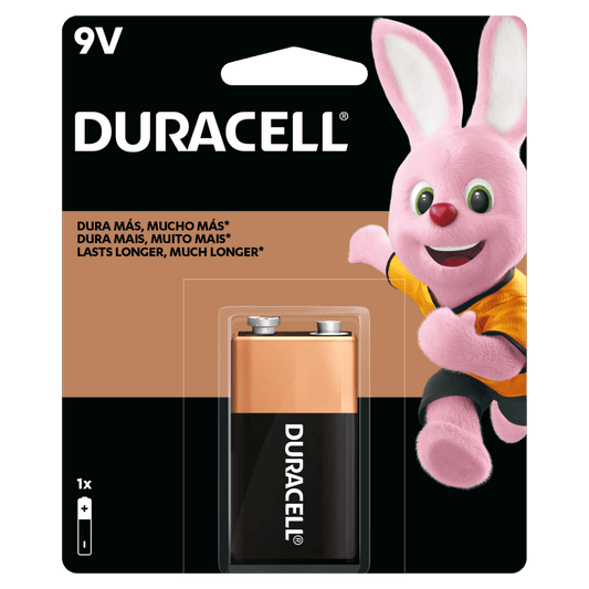 Batería Alcalina Duracell 9V