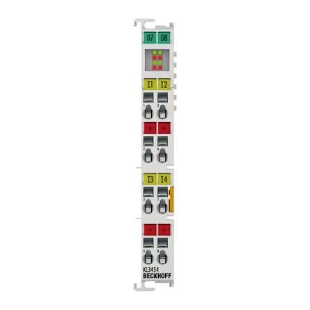 Módulo de Entradas Analógicas 4 canales corriente 4-20 mA 12 bit single-ended Beckhoff KL3454